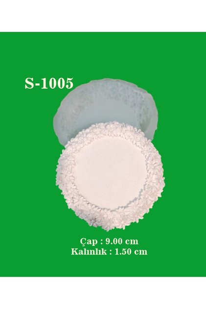Papatya Desenli Altlık Silikon Kalıp (S1005)