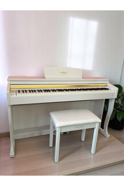 KÖHNER MARCİA MK-900 WH Dijital Konsol Piyano BEYAZ, Bluetooth