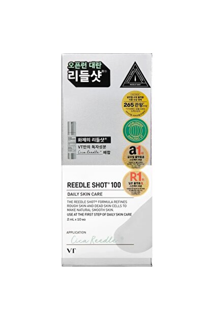 VT COSMETICS Reedle Shot 100 Gözenek ve Cilt Doku Düzenleyici Set