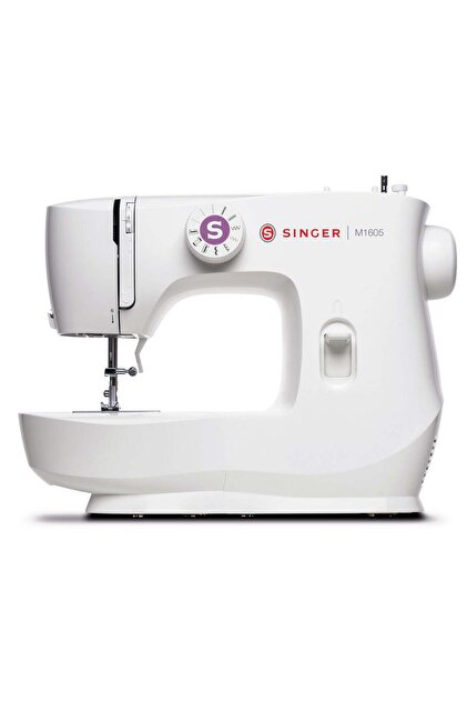 M 1605 4 step buttonhole, present stitch length and width, 6 built in Stitches