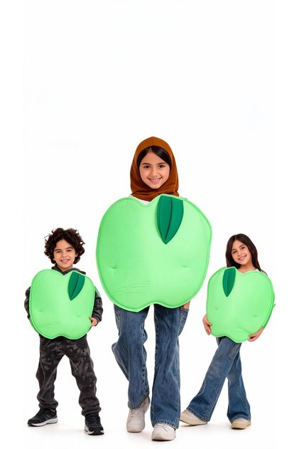 Children's Apple Fruit Costume Performance and Event Outfit