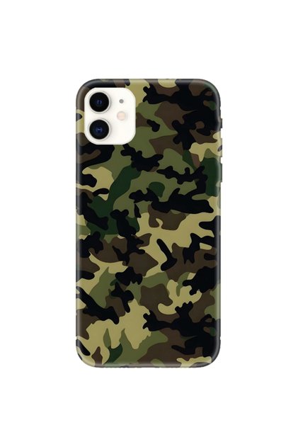 iPhone 11 Camera Protected Military Camouflage Pattern Case