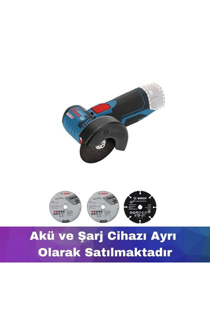 GWS 12V-76 AKÜLÜ TAŞLAMA (SOLO-76mm)