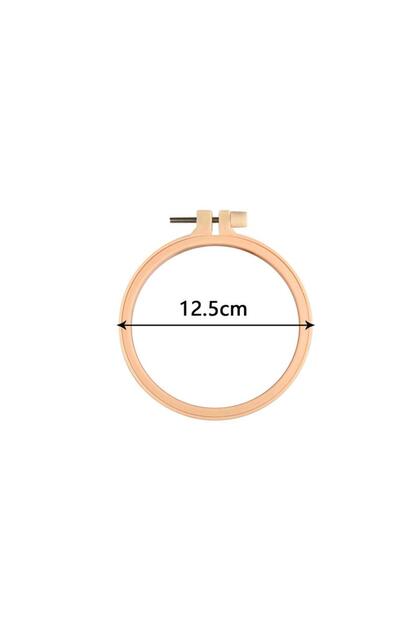 12.5cm Embroidery Hoop Cross-Stitch Frame Hoop Circle Embroidery Shed DIY Handmade Craft Sewing Need