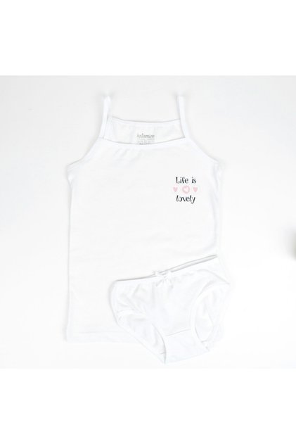 Girls' Strapless Athlete Slip Set (Sold as a Single Piece)