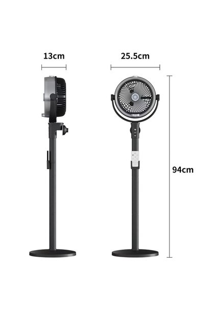FA6 3-in-1 Smart Ice Mist Cooling Fan | Remote Control | Humidifier | 90°/120°/150° Oscillation | Adjustable Height