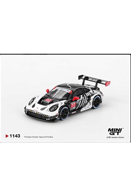 mini gt 1/64 Porsche 911 Gt3 R Ao Racing 2025 Imsa Petit Le Mans