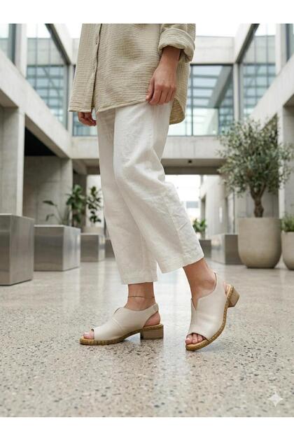 Solea Mink Leather Women's Daily Sandals