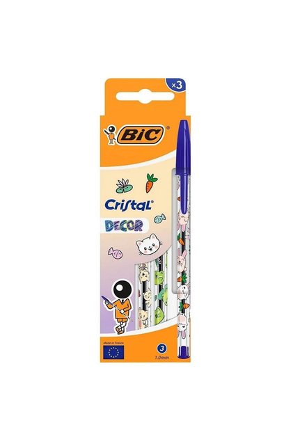 Set 3 pixuri Cristal Kawaii Decor albastru 1mm