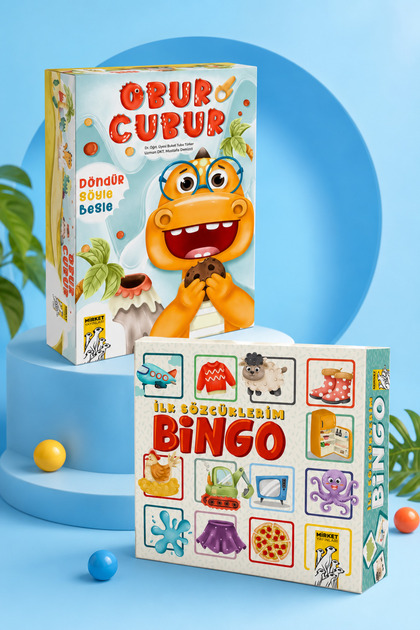 Mirket Yayınları OBUR CUBUR DÖNDÜR BESLE SÖYLE BİNGO İLK