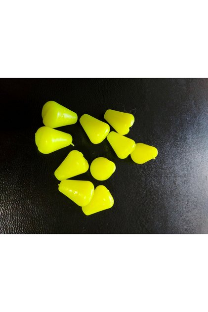 14 mm Neon Sarı Silikon Sazan Yemleri