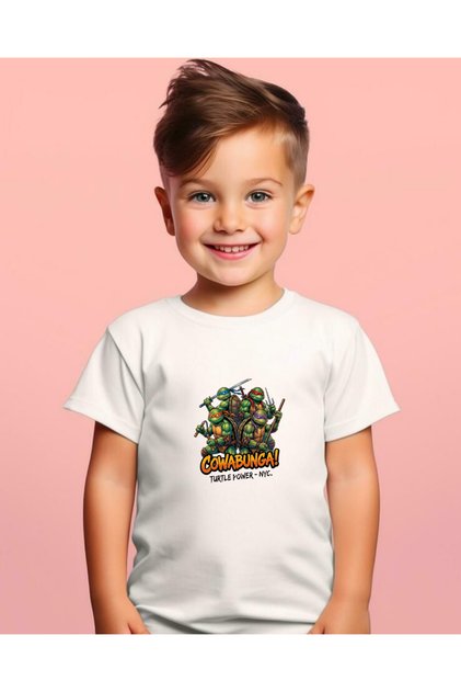 Ninja Turtles Printed T-Shirt for Boys