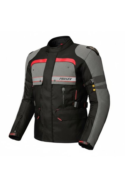 4 MEVSİM MONT LONG AT 2202-RED - Motosiklet Uzun Mont