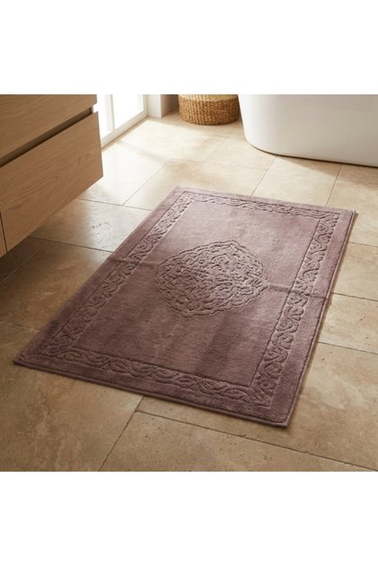 Maco %100 Pamuk Banyo Paspası Osmanlı Mürdüm 70X120cm