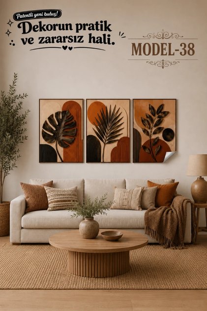 Static Cling Table - Poster Modern (Model- 38)