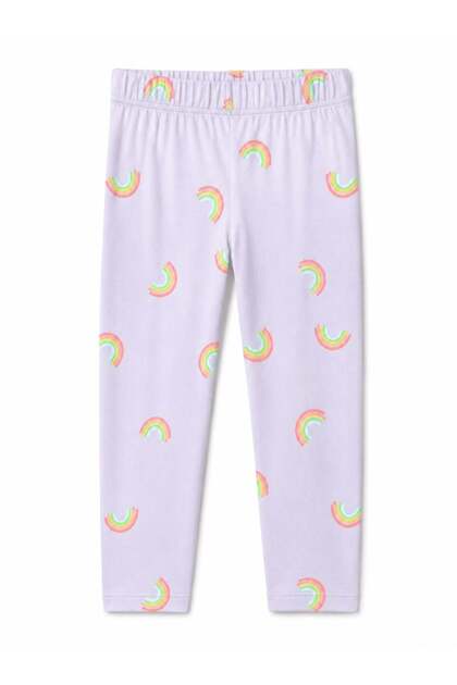 Gap Baby Girl Rainbow Patterned Leggings 18 Months 4 Years Lila