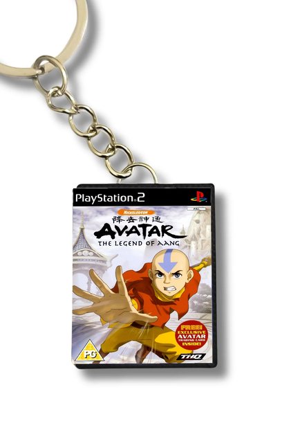 Avatar The Legend Of Aang Oyun Kutusu Tasarımlı Anahtarlık