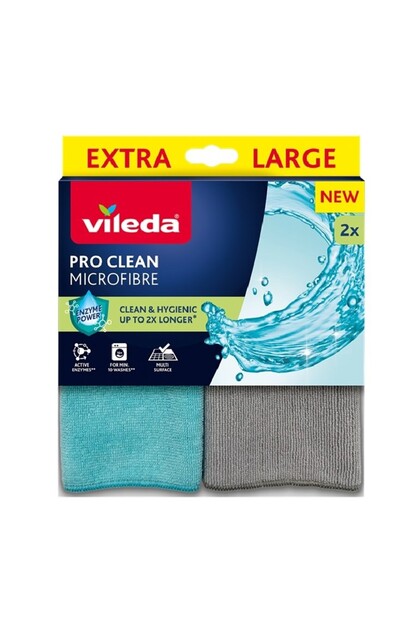 Lavete microfibră Pro Clean 2 bucăți