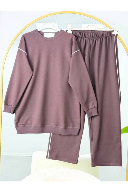 Kadın Basic Oversize İkili Takım