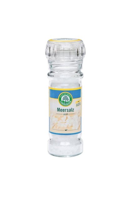Sare de mare neiodată în recipient de sticlă ecologică, 100g