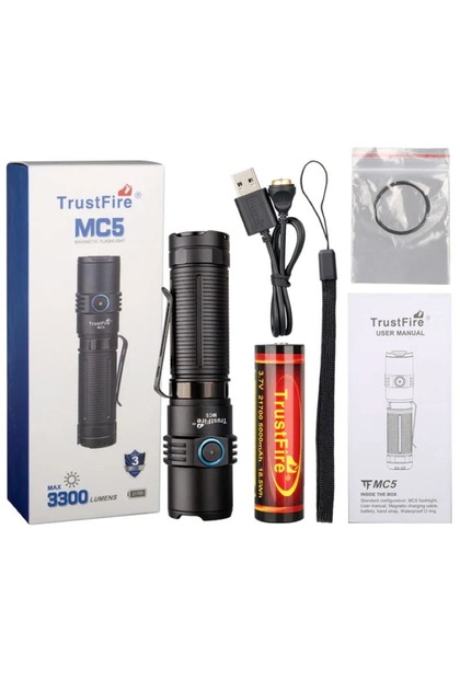 TRUSTİFRE MC5 EDC FENER 3300 LÜMEN