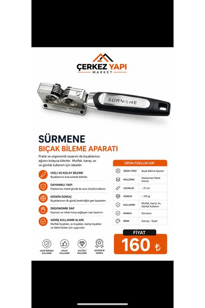Sürmene Bıçak Bileme Aparatı