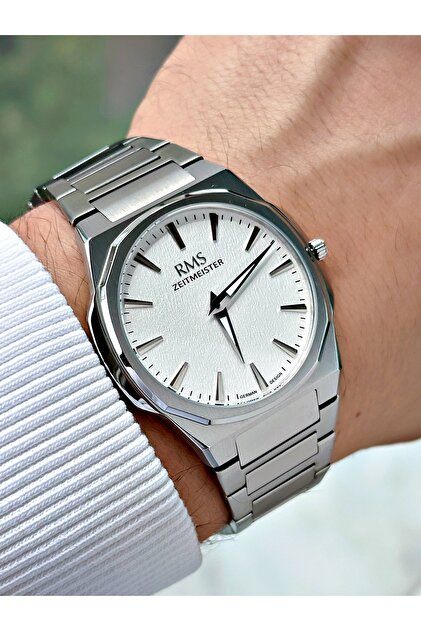 Special Design Silver-Color 5 Atm Water Resistant Slim Full Steel 24 Months Warranty Men's Wristwatch 2180Mr