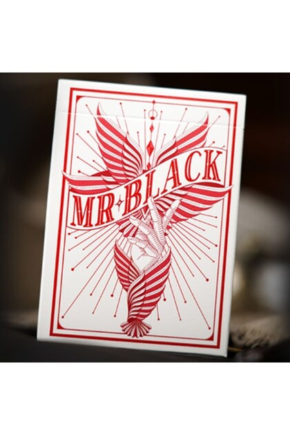 Bicycle Mr. Black V2 (Red) Premium Playing Cards Collectible Deck of Cards