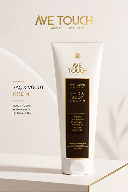 AVE TOUCH Hair & Body Kuru Ve Yıpranmış Saçlar Için Onarıcı