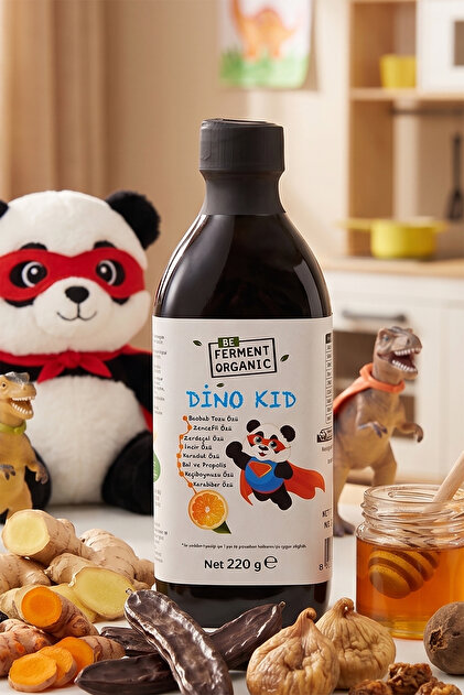 BEORGANİC Organik Dino Kids | Probiyotik Ve C Vitaminli Organik Öz