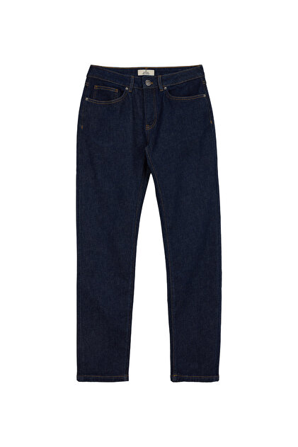 BROOKS BROTHERS Lacivert Erkek Slim Fit Denim Pantolon
