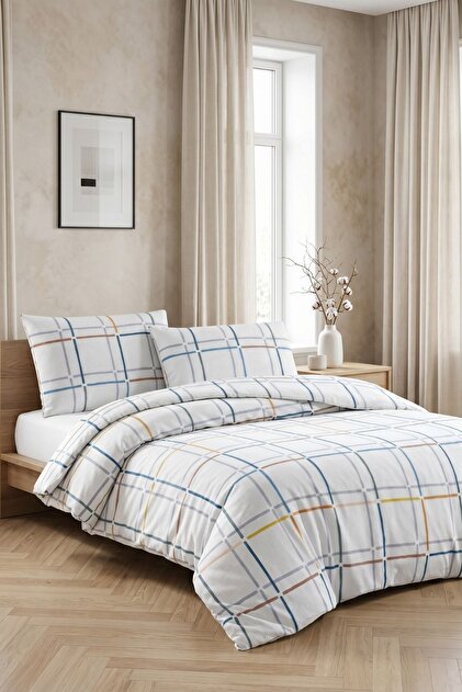 Menderes Home Cotton Collection Flanel Çift Kişilik Nevresim