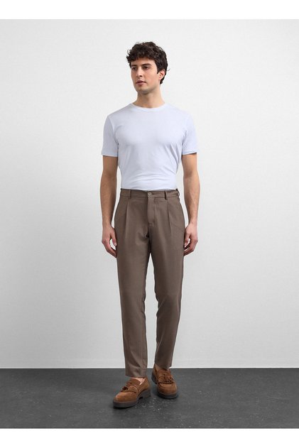 Mink Men's Slim Fit Trousers B35W31008