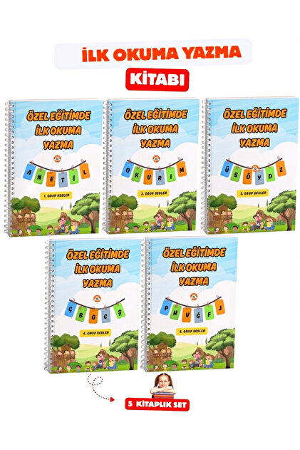 Esen Yayınları ÖZEL EĞİTİMDE İLK OKUMA YAZMA (SES TEMELLİ/ÖZEL