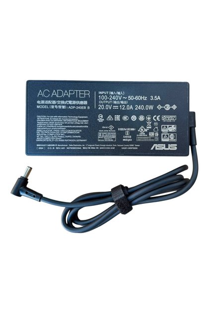 Rog 20V 12A 240W ADP-240EB B Pinli (6.0*3.7mm) Notebook Adaptörü - Şarj Cihazı -  Üretic
