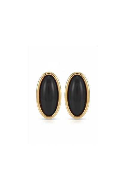 Steel Oval Saline Earring