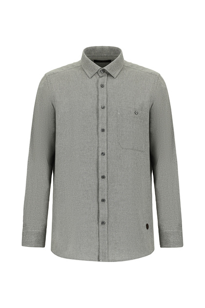 Long Sleeve Regular Fit Patterned Lumberjack Cotton Shirt