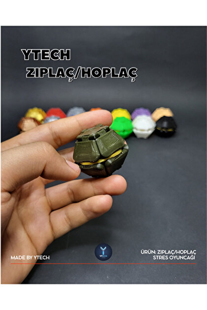 YTECH Zıplaç/Hoplaç Stres Oyuncağı Haki - Fiyatı, Yorumları