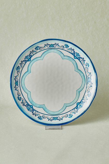 Blue Harmony Melamin Servis Tabağı 26,5 cm