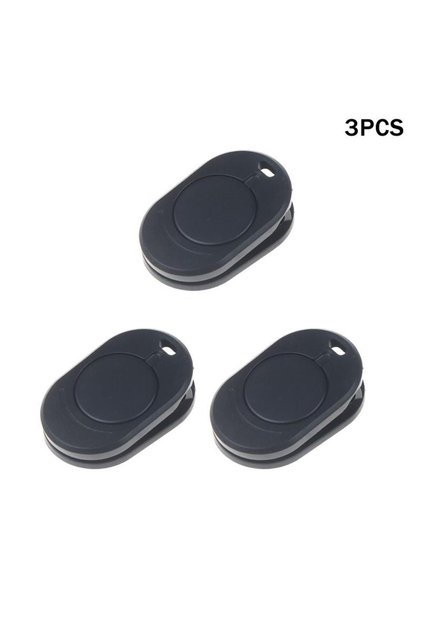 3PCS 1/3PCS Black Magnetic Back Clip Collar Magnet Clip Microphon Live Broadcast Cable Clip Magnetic