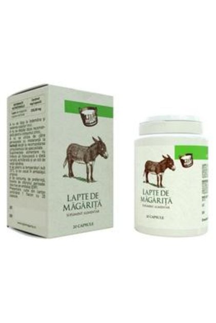 Lapte de Magarita pentru Adulti Plasmon, 20 capsule