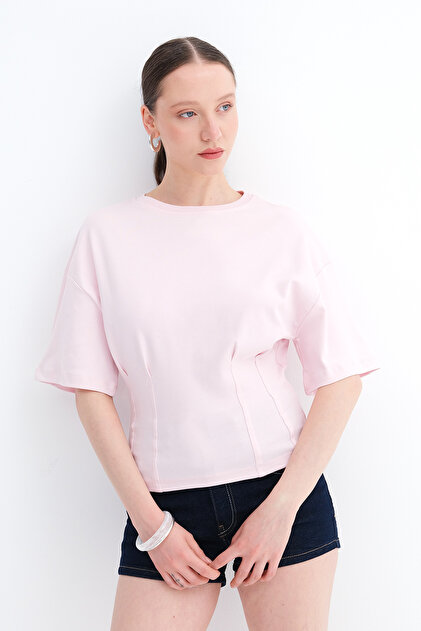 Addax Bisiklet Yaka Basic T-shirt P19560 - Fiyatı, Yorumları