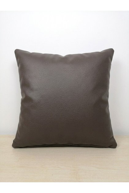Leather Throw Pillow Case Decorative Throw Pillow Faux Leather Pillow Case Home Throw Pillow Office Throw Pillow Single