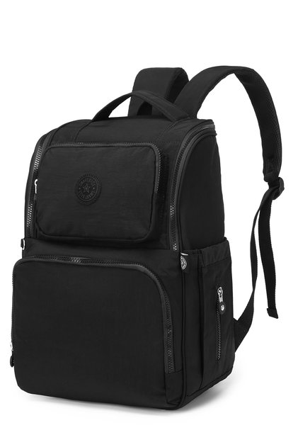 Large Size Waterproof Multi-Pocket Mother and Baby Care Backpack Black