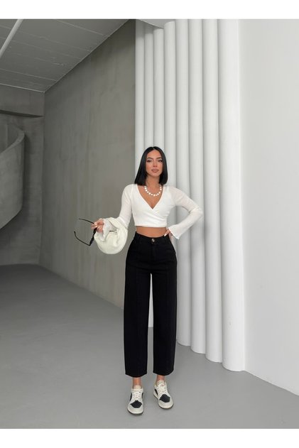 Detaylı Gabardin Pantolon