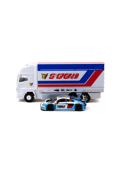 1/64 Scale Model Car R8 Lms Gt3 Evo Ii Macau Gt Cup - Fia Gt World Cup 2024 Uno Racing # 30