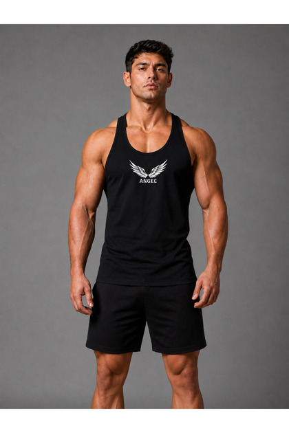 Men's Lycra Single Jersey Printed Rambo Undershirt Cotton Flexible Casual Undershirt