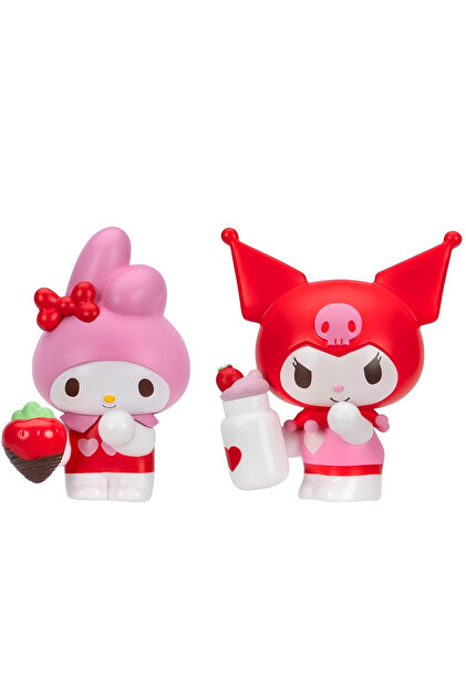 Hello Kitty Ve Arkadaşları My Melody İle Kuromi 2 li Figür Paketi