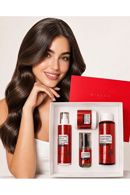 NISSHA ITALY Premium 4'lü Kofre Seti - Şampuan, Saç Bakım Maskesi