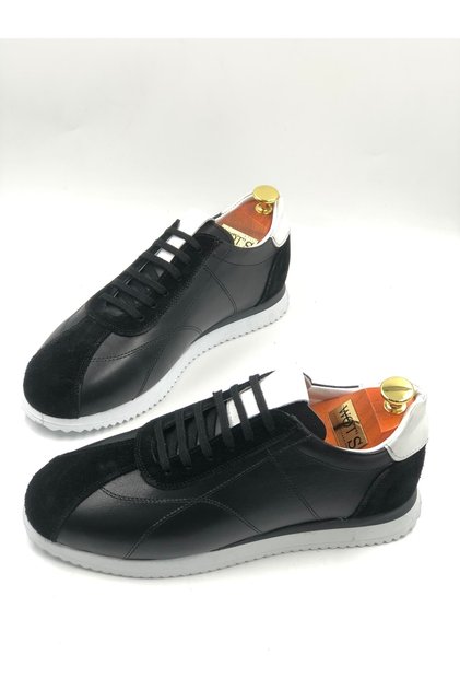 Wots Genuine Leather Men's Sneaker Shoes